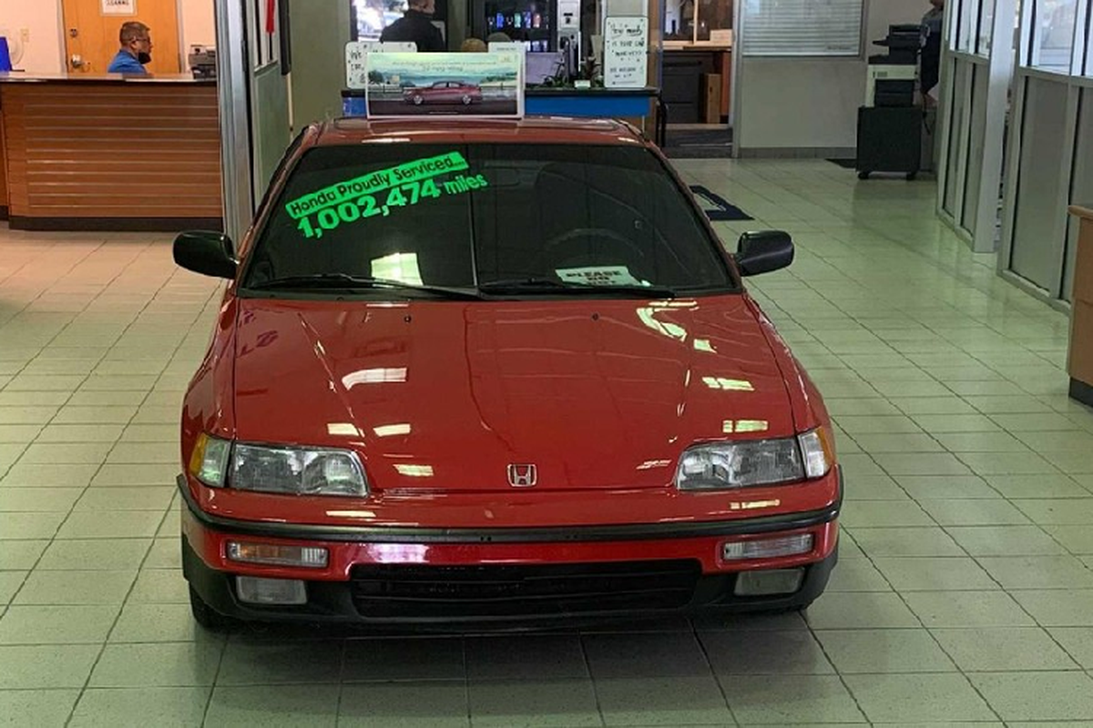 Honda CRX Si hon 30 tuoi, chay hon 1,6 trieu km van... “con zin“-Hinh-2