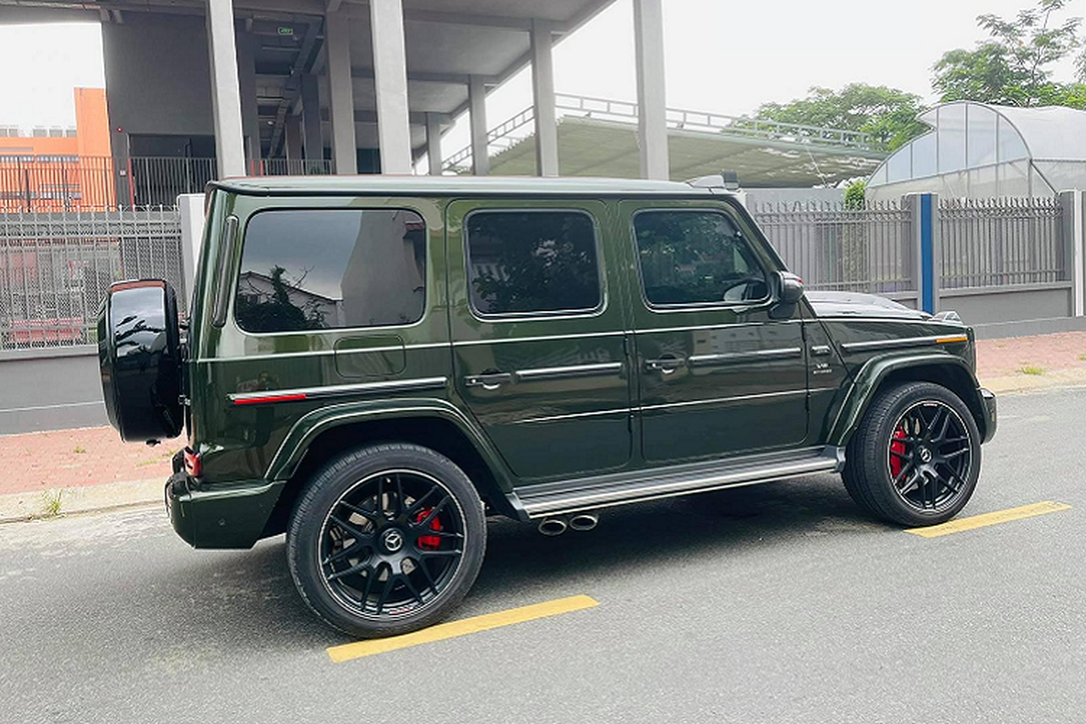 Chiec Mercedes-AMG G63 xanh bo doi hon 10 ty tim dai gia Viet-Hinh-10