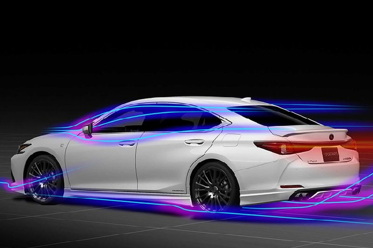 Lexus ES 2022 hap dan khach hang sang voi bo phu kien TRD-Hinh-2