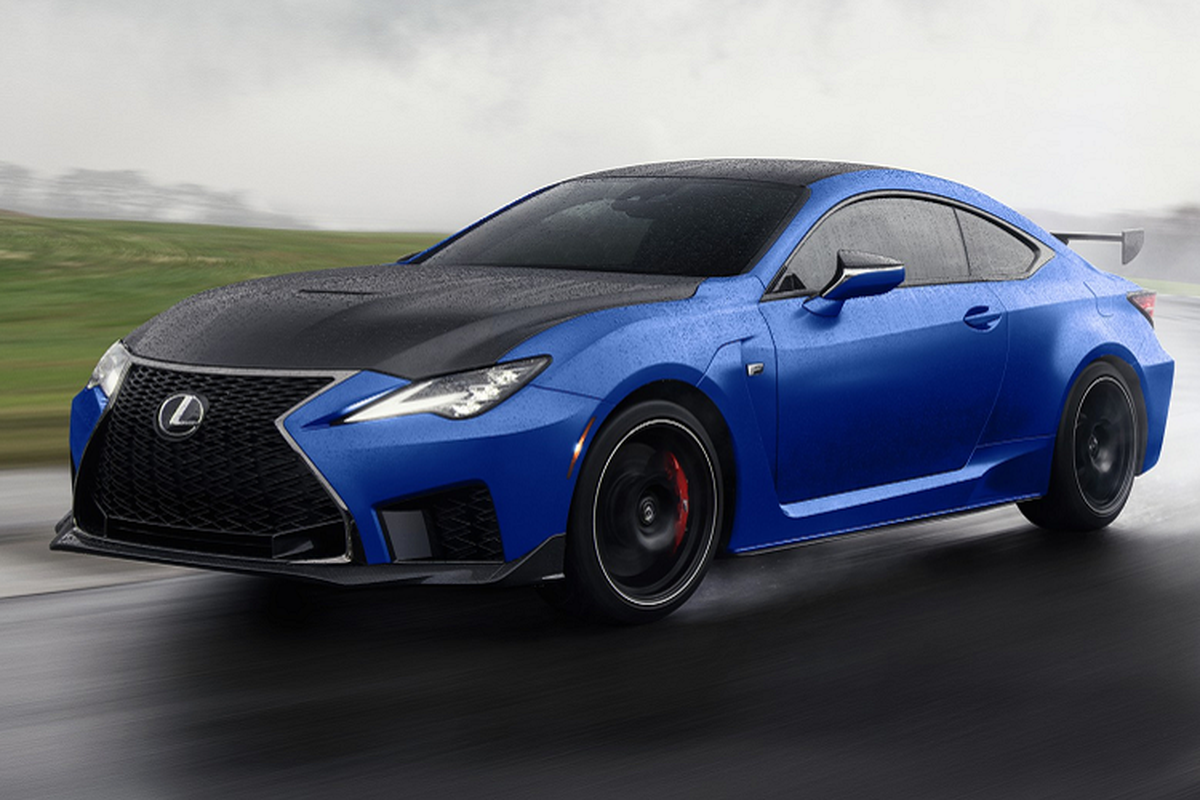 Lexus RC F Fuji Speedway Edition 2022 chao hang thi truong My