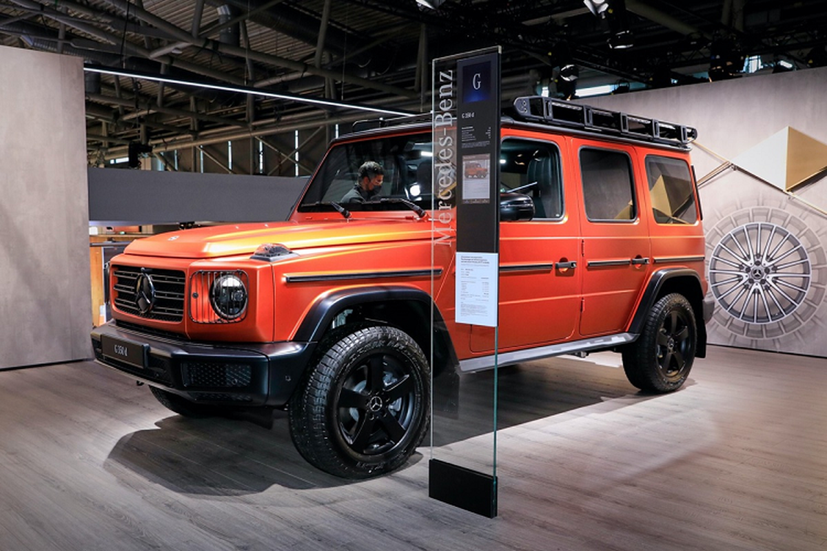 Mercedes-Benz G-Class 2022 moi duoc nang cap nhung gi?-Hinh-2