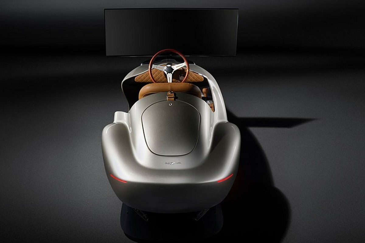 Pininfarina Leggenda Simulator, mo hinh xe dat hon Porsche Taycan-Hinh-7