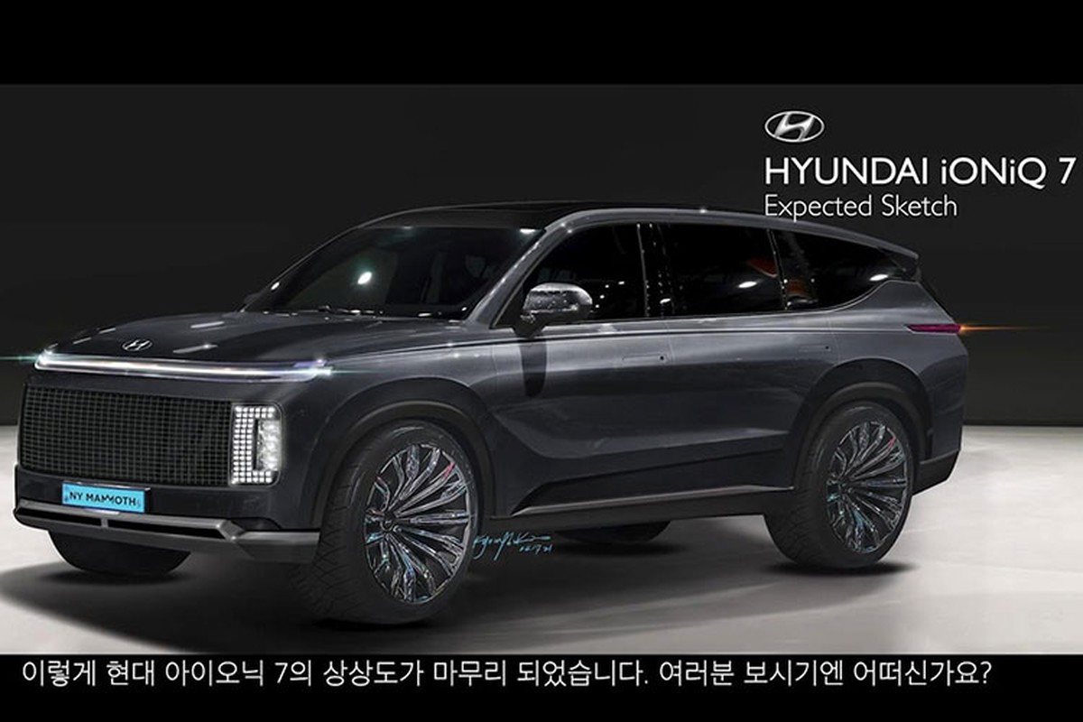 Hyundai Ioniq 7 - SUV thuan dien hang dau cua hang xe Han Quoc
