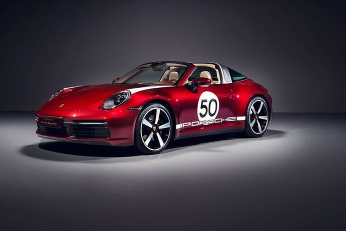 Porsche 911 Targa 4S Heritage Design gan 12 ty 