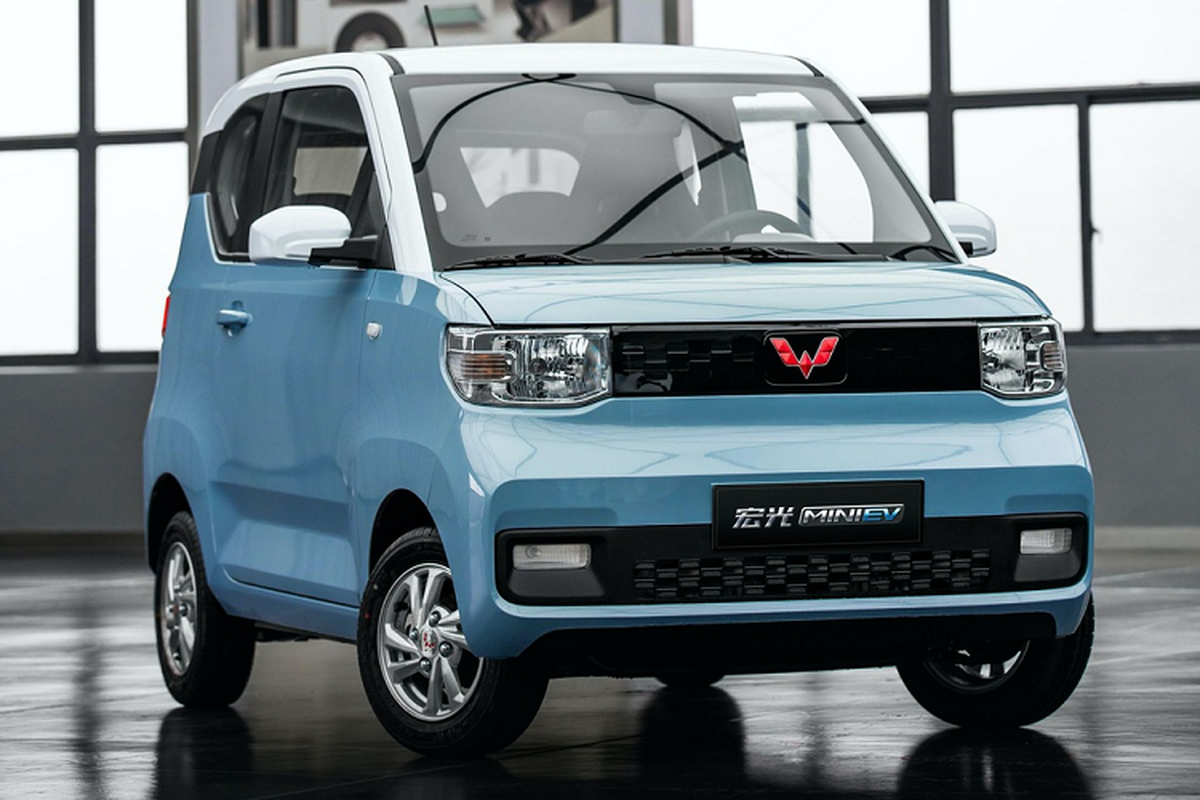 Xe oto gia 100 trieu dong - Wuling Hongguang Mini EV ban chay ky luc-Hinh-8