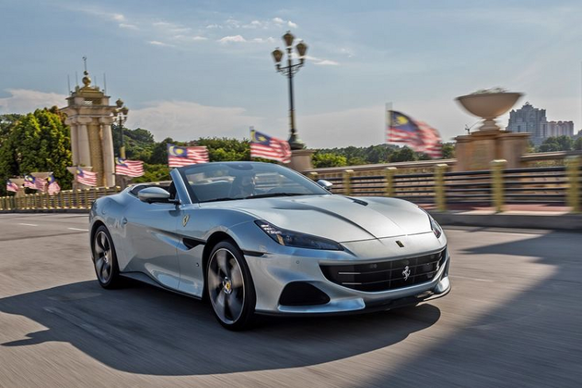 Ferrari Portofino M tu 5,4 ty dong tai Malaysia, sap ve Viet Nam