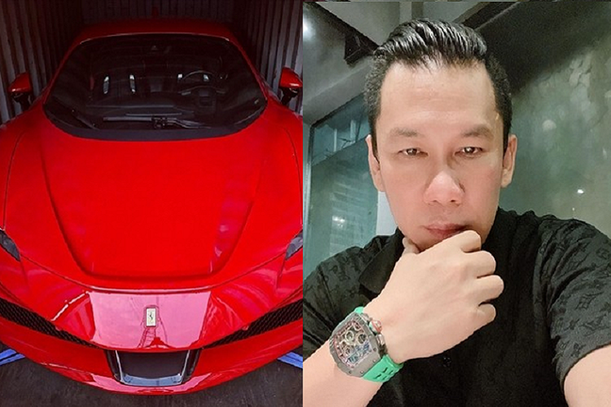 Chong cu cua Le Quyen chia se ve Ferrari SF90 Stradale 30 ty dong