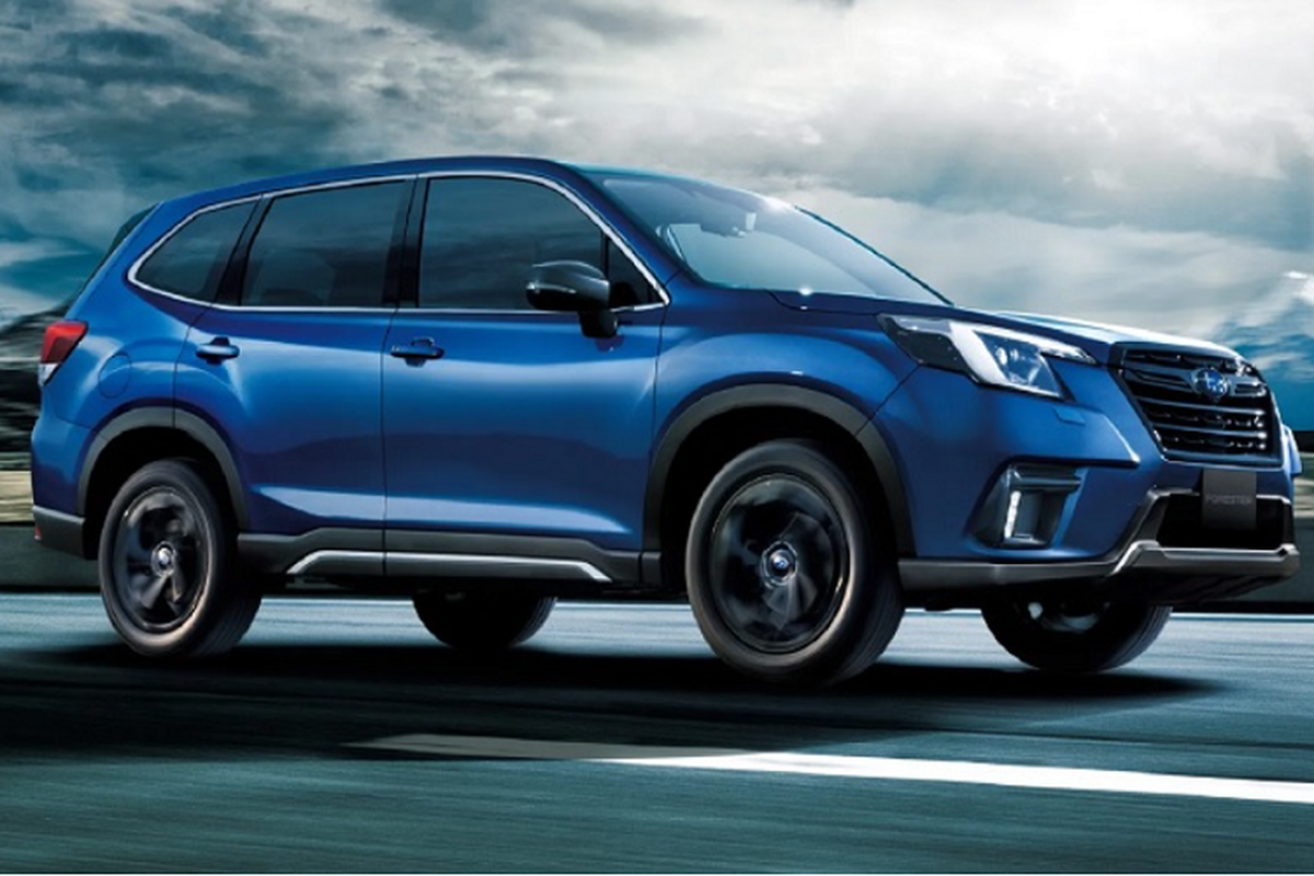 Subaru Forester 2023 tiet kiem xang dung cong nghe hybrid Toyota?