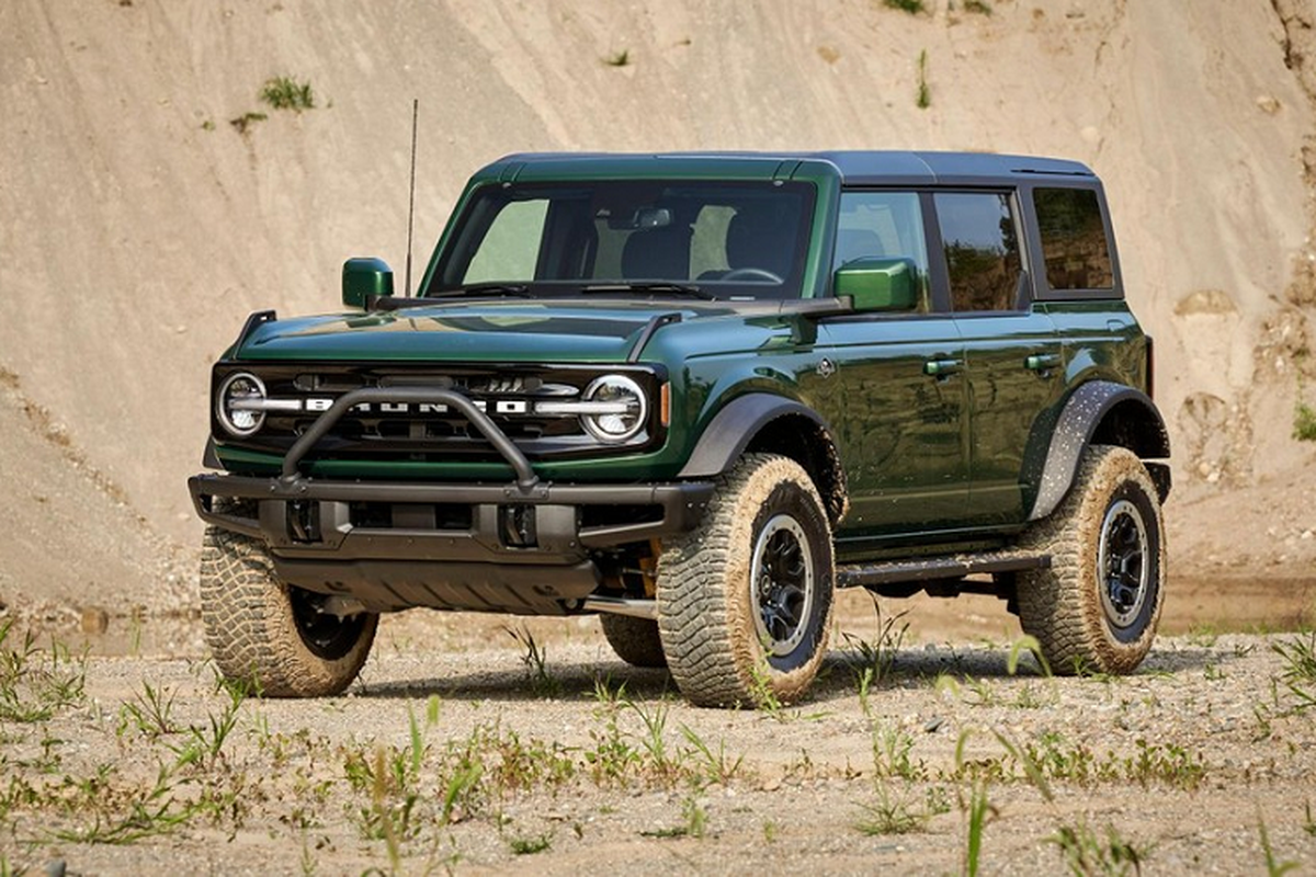 Ford Bronco Everglades 2022 san ong tho, toi dien de off-road