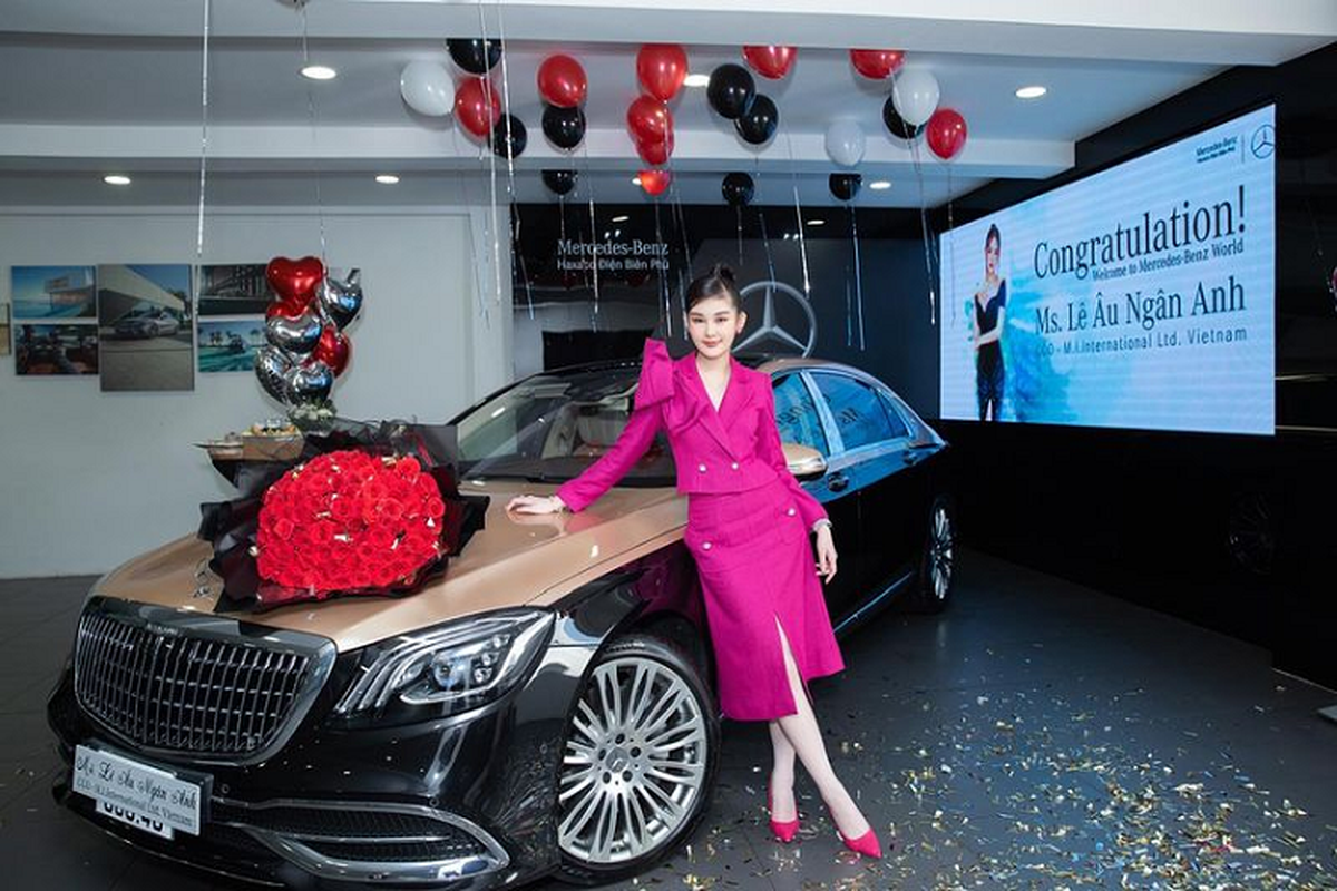 Hoa hau Dai Duong tau Mercedes-Maybach S450 sieu sang 8 ty dong