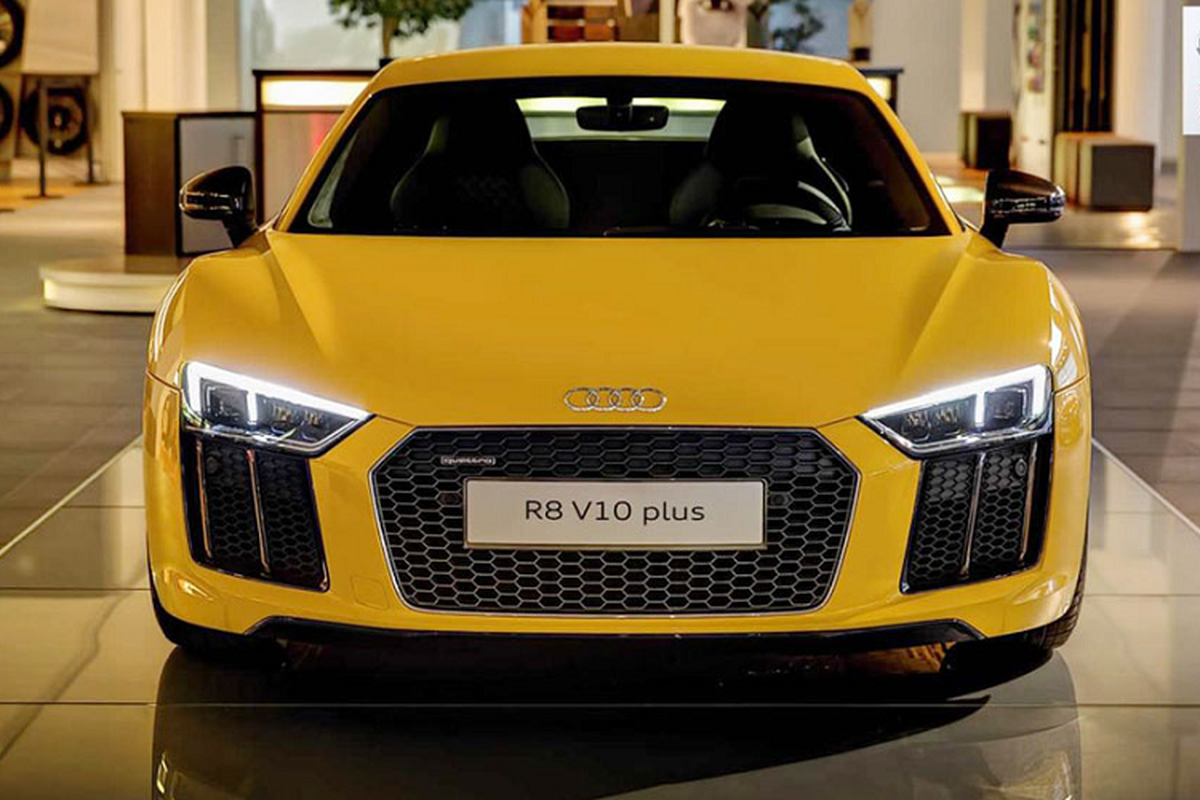 Sieu xe Audi R8 V10 Plus khoac 