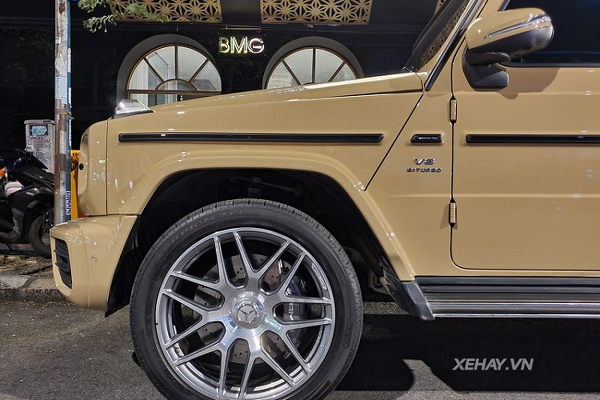 Mercedes-AMG G63 2021 doi mau “ca phe sua” toi 150 trieu dong-Hinh-2