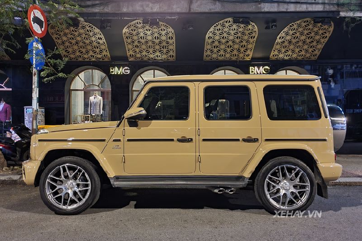 Mercedes-AMG G63 2021 doi mau “ca phe sua” toi 150 trieu dong-Hinh-4