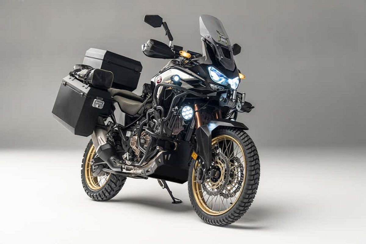 Ngam Honda Africa Twin Overland - chiec ADV duoc trang bi tan rang