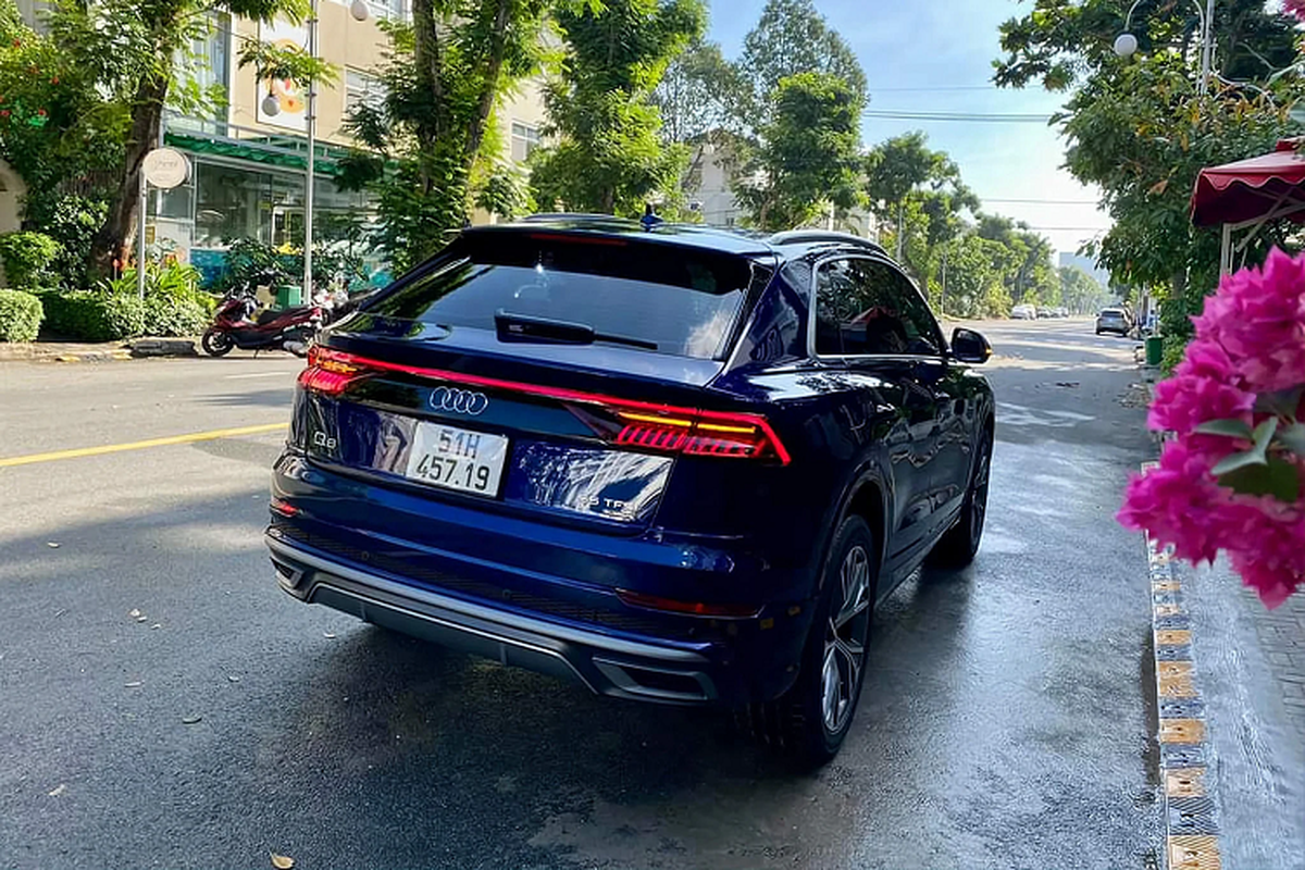 Vua chay Audi Q8 2021, dai gia Sai thanh 