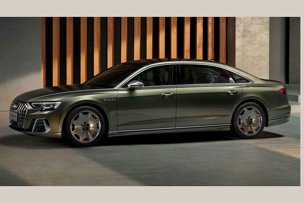 Audi A8L Horch 2022 lo dien, canh tranh Mercedes-Maybach S-Class-Hinh-2