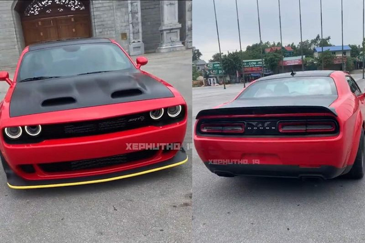 Dai gia Phu Tho tau Dodge Challenger Super Stock hon 7 ty dong