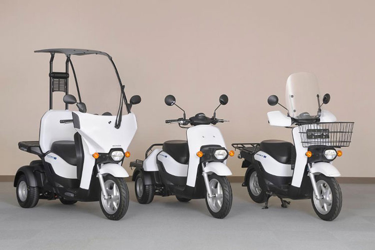 Honda Gyro Canopy:e - scooter 3 banh dien tu 142 trieu dong-Hinh-9