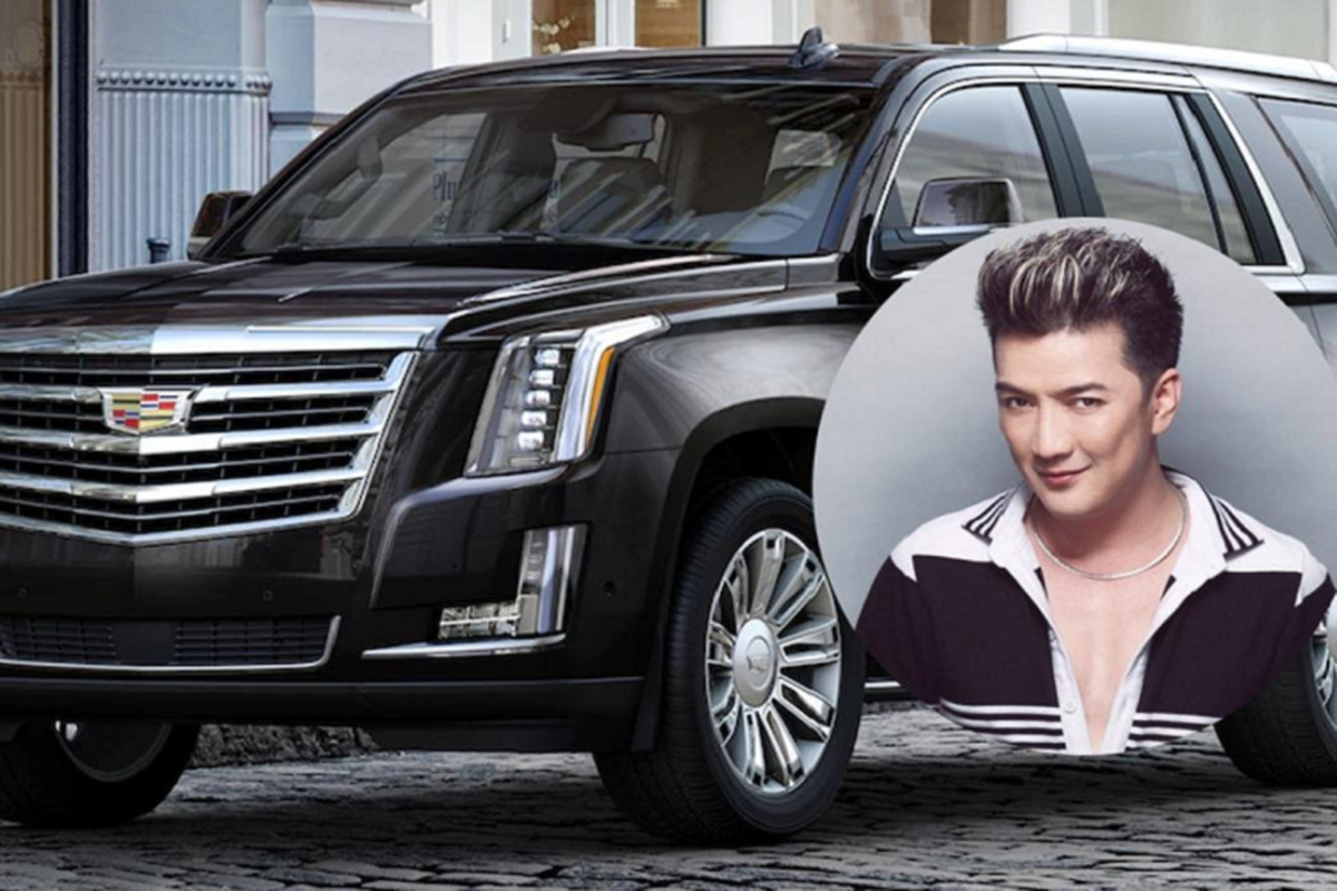 Dam Vinh Hung lai khoe “vo cung” Cadillac Escalade tren dat My