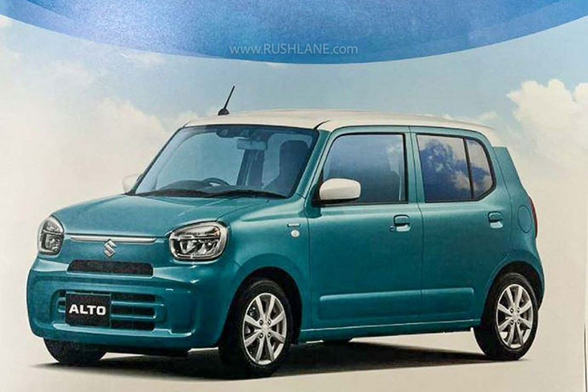 Suzuki Alto 2022 gia re ro ri hinh anh truoc ngay ra mat