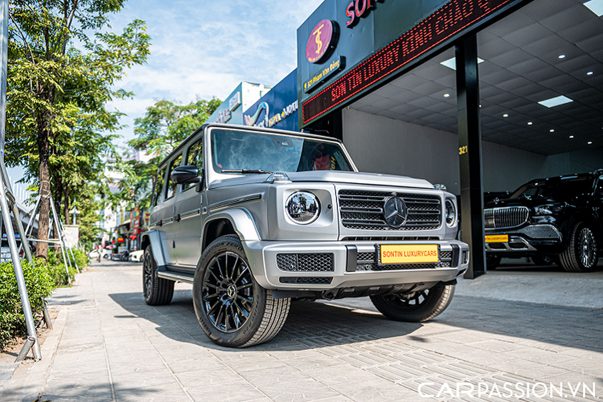 Mercedes-Benz G350d hon 8 ty tai Ha Noi, them tuy chon dat gia