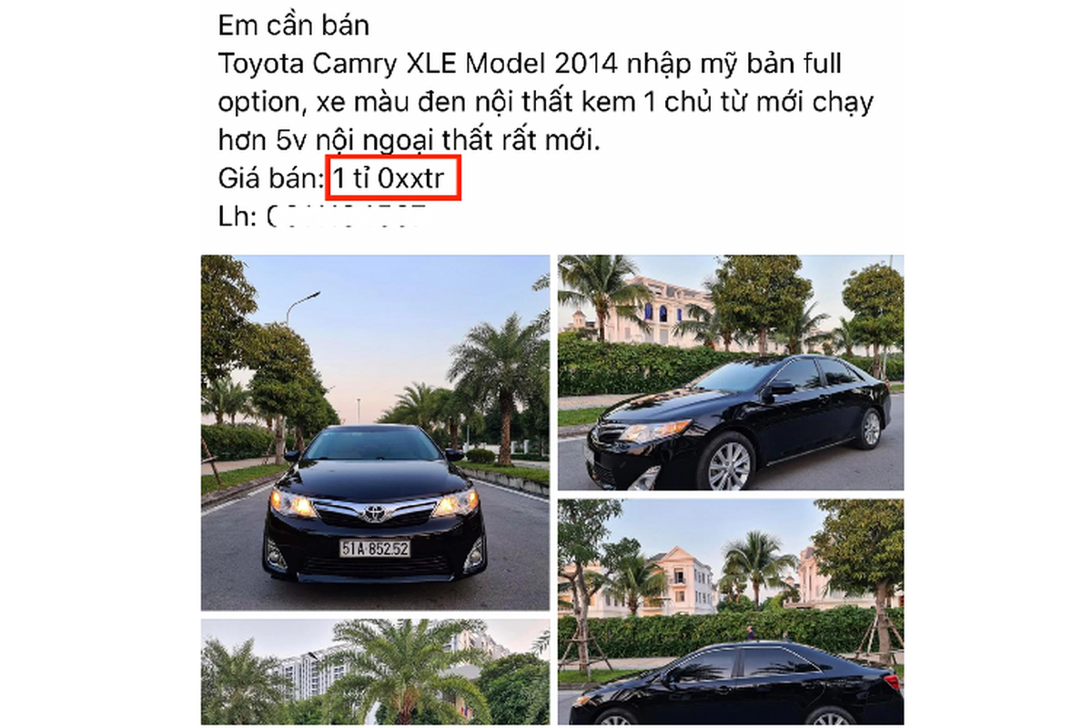 Toyota Camry 2014 chay chan, ban dat ngang “Mec” E cung doi-Hinh-2