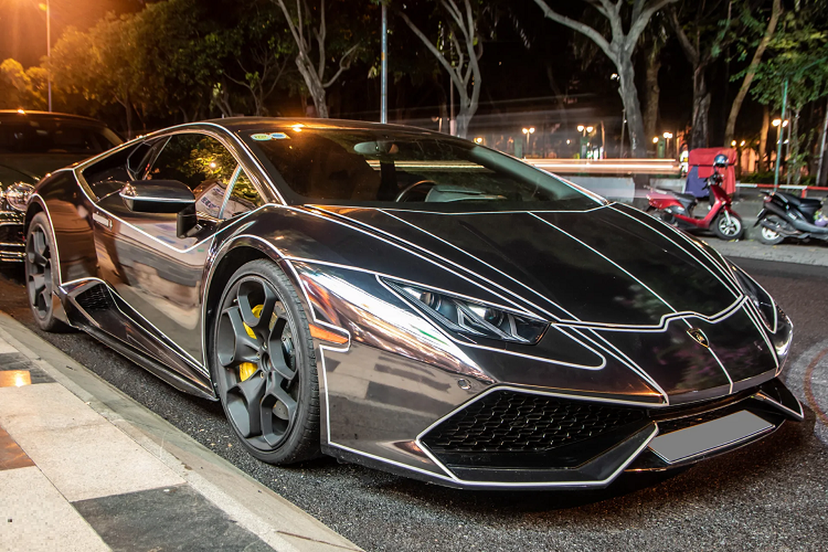 Ngam sieu xe Lamborghini Huracan do 