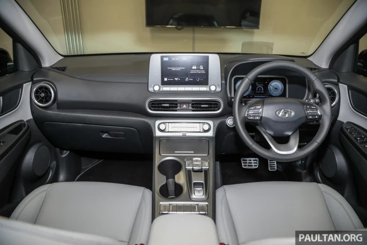 Xe Hyundai Kona Electric vua ra mat Dong Nam A, tu 809 trieu dong-Hinh-4