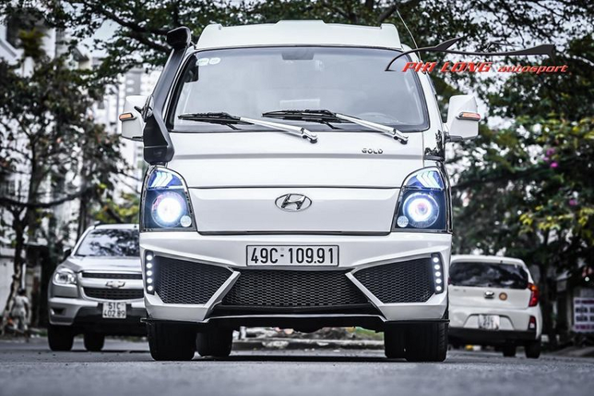 Tho Viet do xe tai Hyundai gia re phong cach sieu xe Lamborghini-Hinh-4