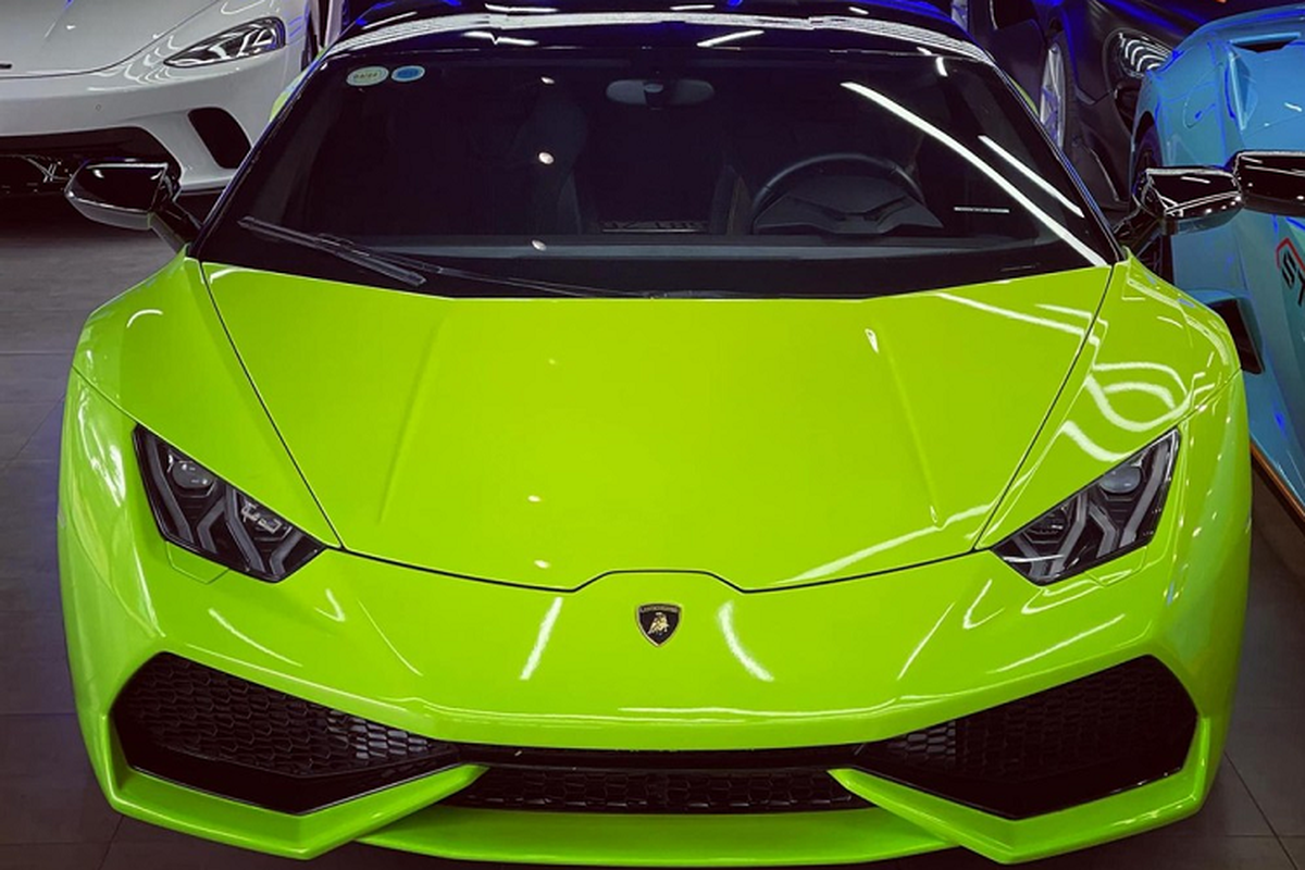 9X Krong Pak ban lai Lamborghini Huracan, che 