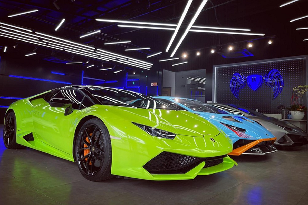 9X Krong Pak ban lai Lamborghini Huracan, che 