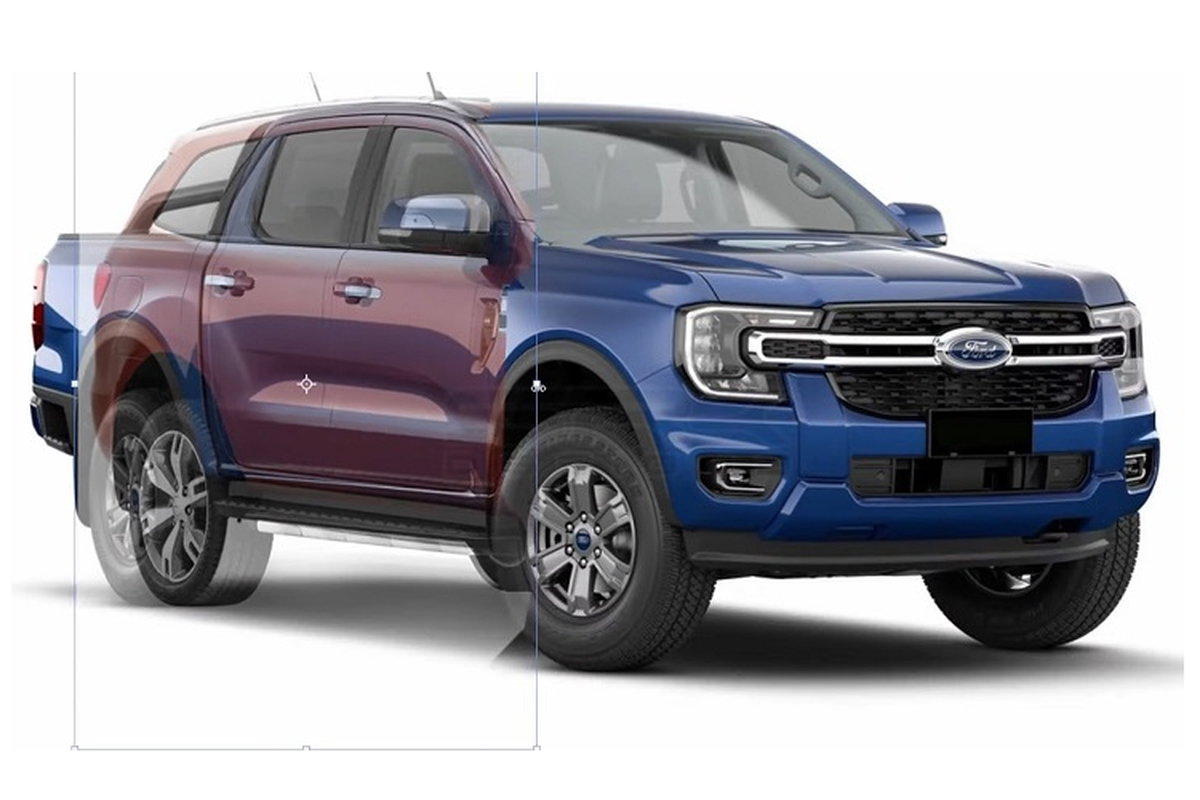 Ford Everest 2022 “hien hinh” qua ban dung, phong cach Ranger-Hinh-2