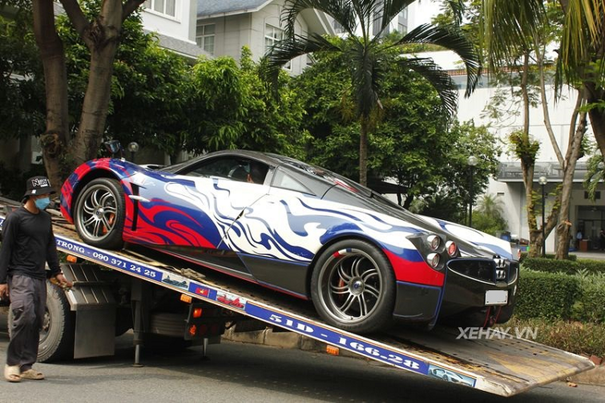 Pagani Huayra hon 80 ty cua Minh Nhua 