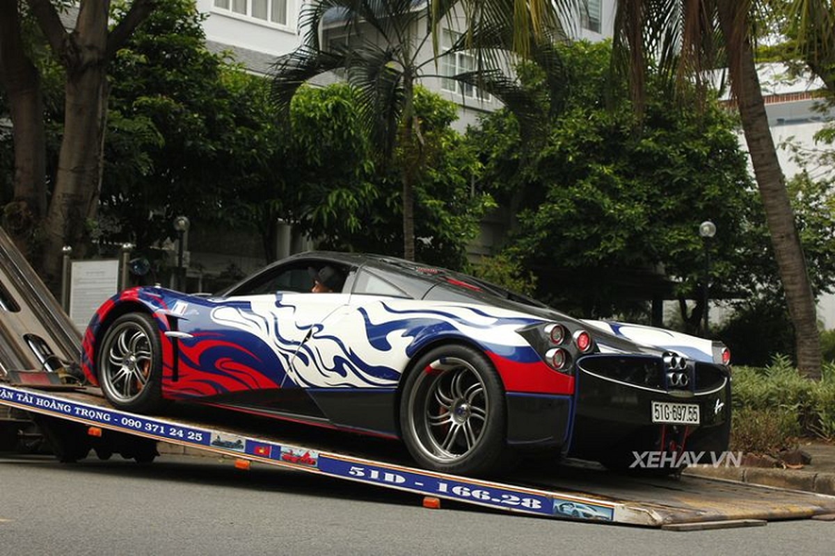 Pagani Huayra hon 80 ty cua Minh Nhua 