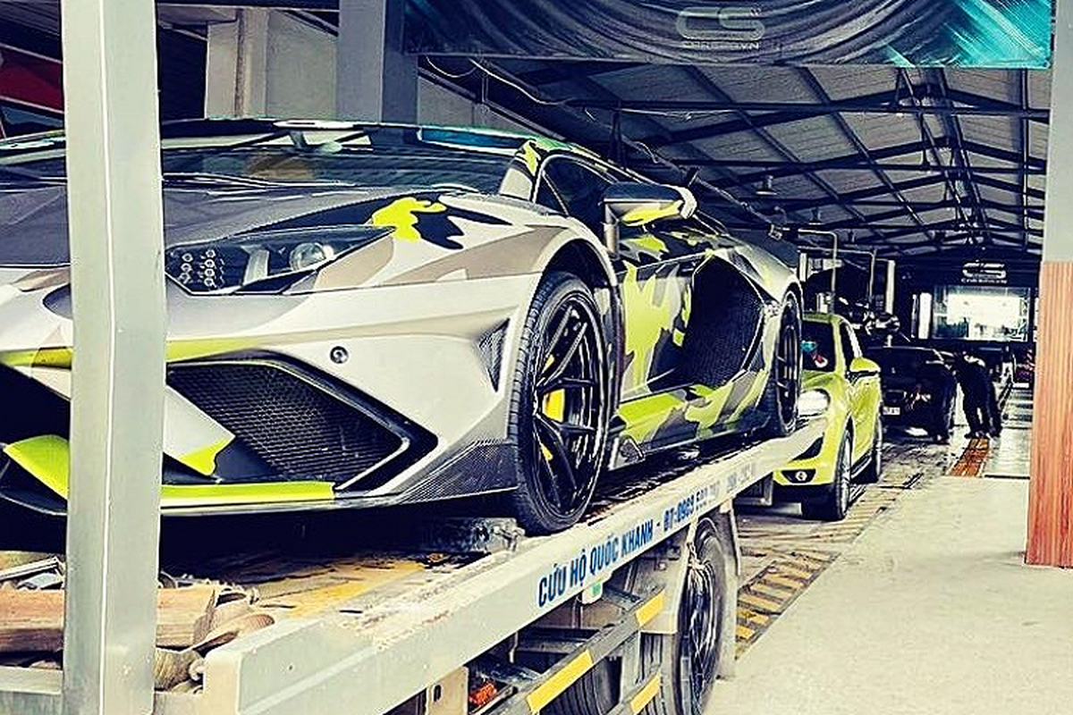 Lamborghini Aventador hon 20 ty tai Viet Nam do Duke Dynamics 