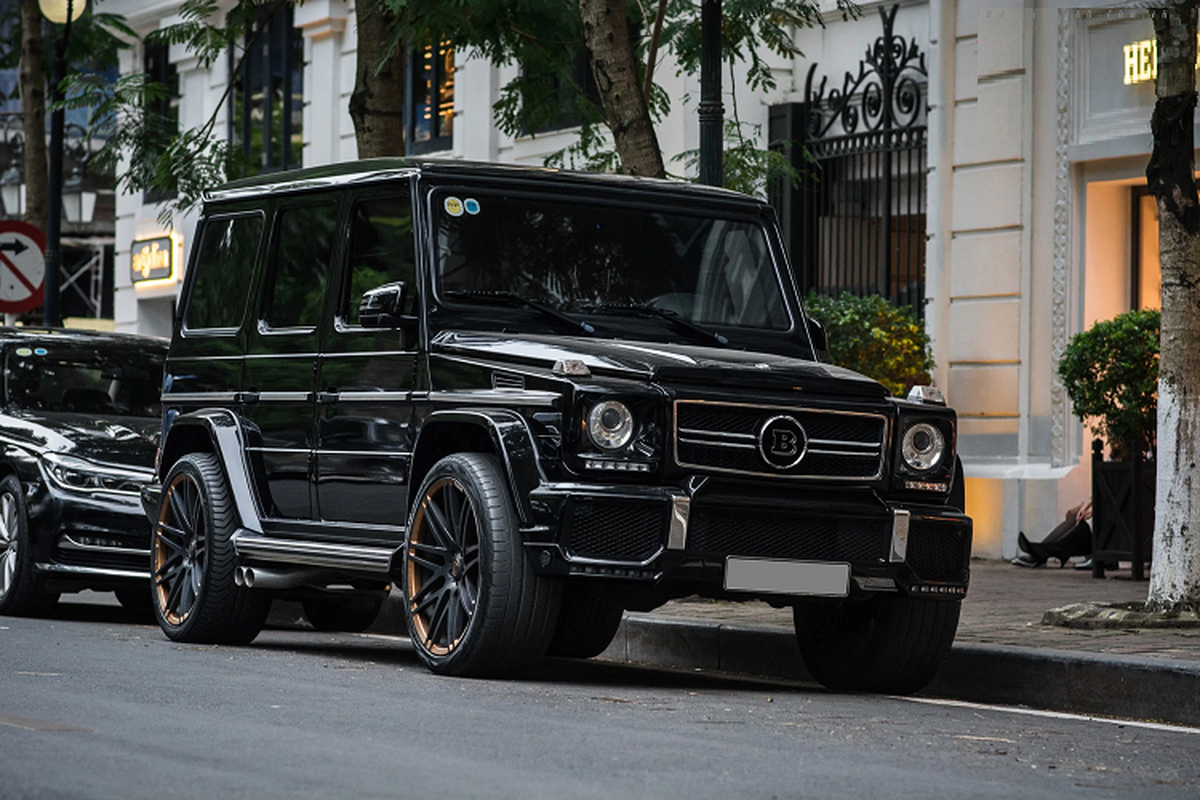 Xem Mercedes-AMG G63  hon 10 ty do noi that Brabus 