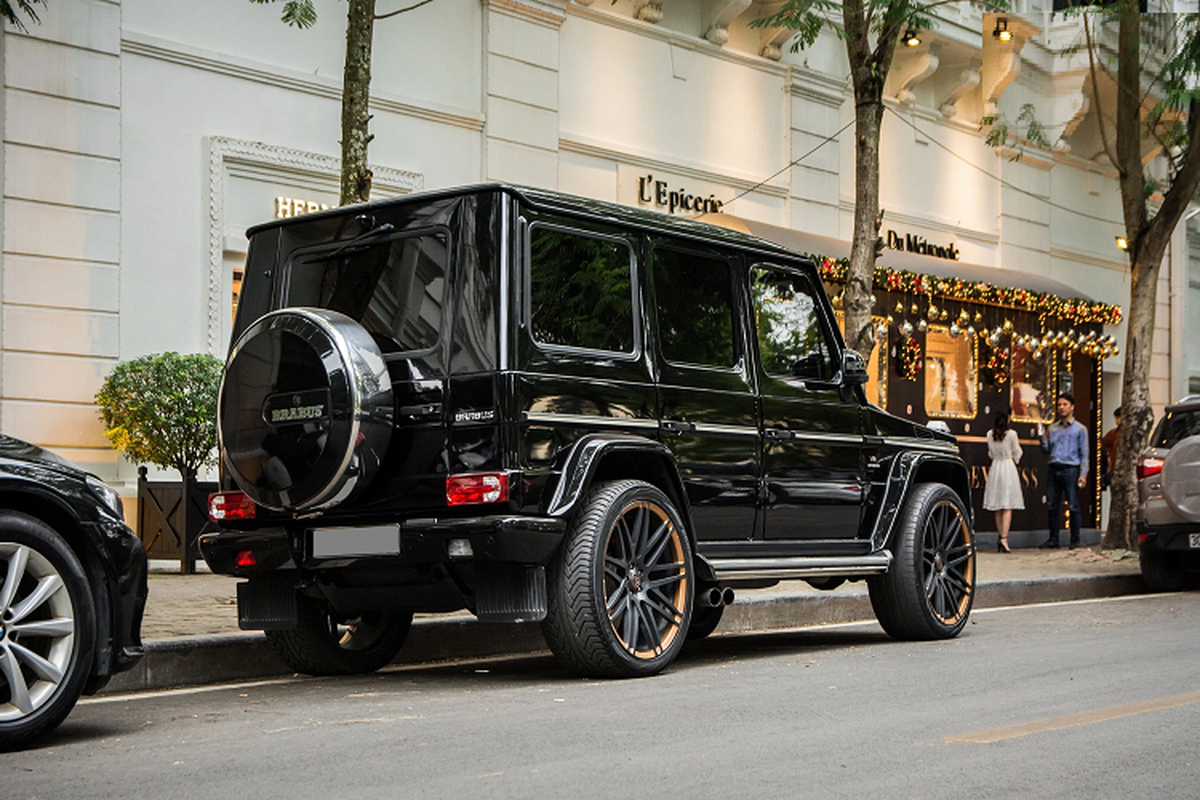 Xem Mercedes-AMG G63  hon 10 ty do noi that Brabus 