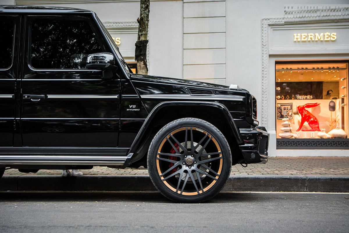 Xem Mercedes-AMG G63  hon 10 ty do noi that Brabus 