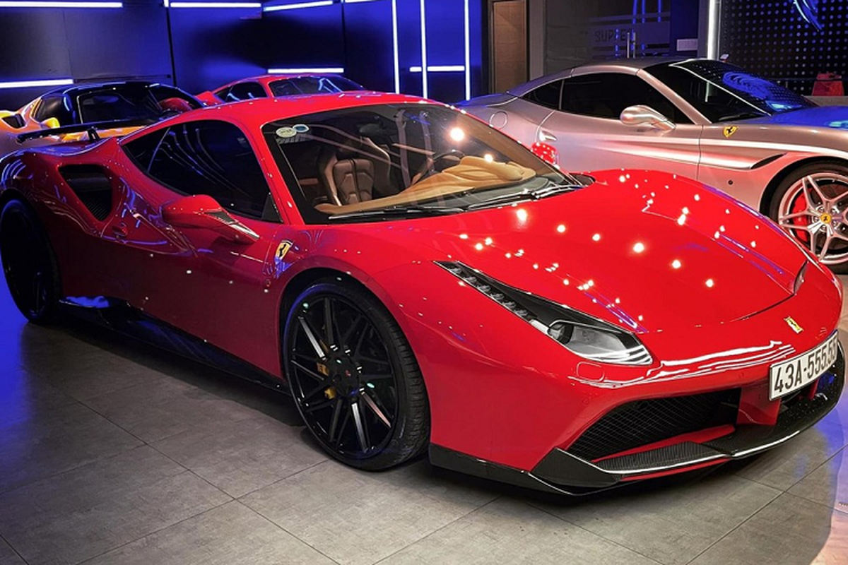 Ferrari 488 GTB hon 10 ty, bien 