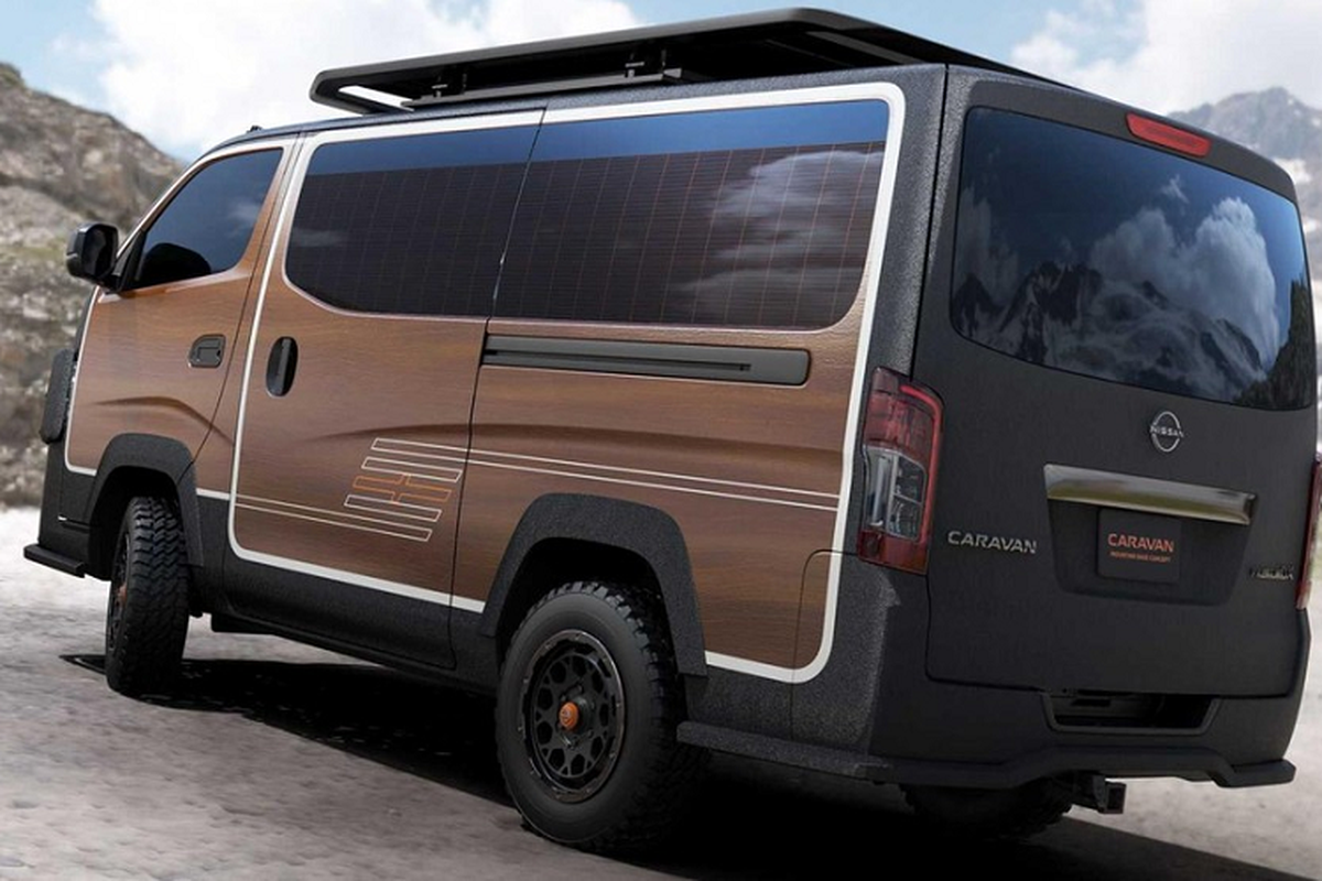 Nissan Caravan concept - xe van tien nghi cho dan 