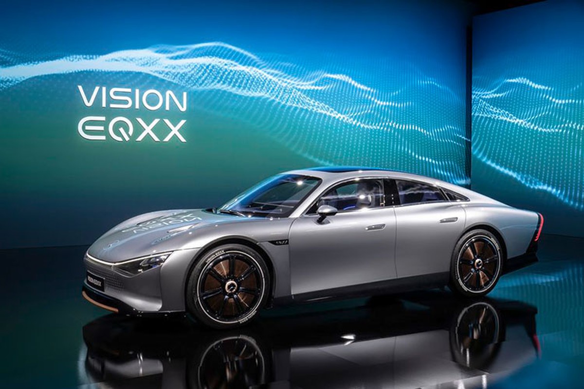 Mercedes-Benz Vision EQXX - xe sang dien chay 1000km/lan xac