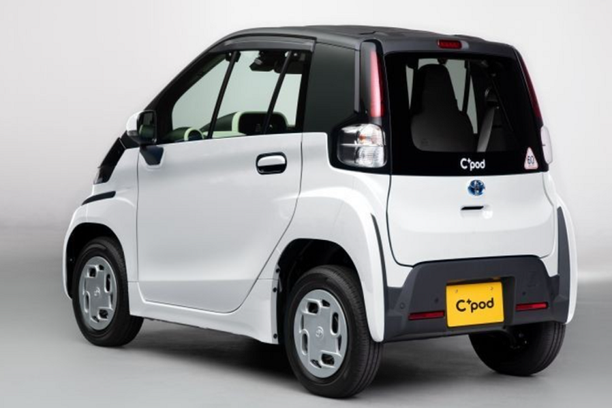 Xe oto dien 2 cho Toyota C+pod 2022 gia ban re nhu Kia Morning-Hinh-10