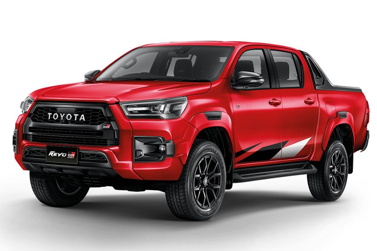 Toyota Hilux GR Sport 2022 thiet ke ham ho, 