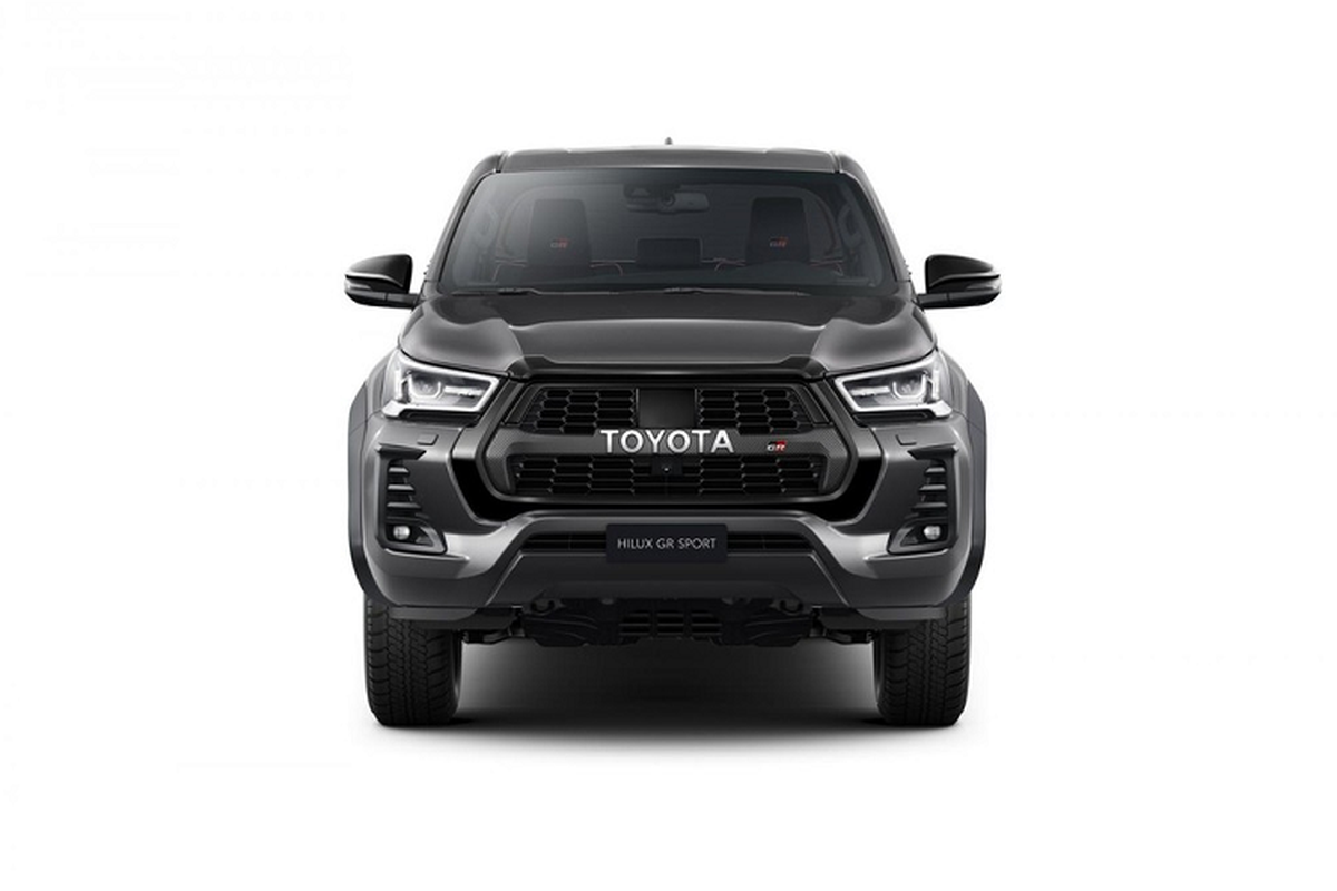 Toyota Hilux GR Sport 2022 thiet ke ham ho, 