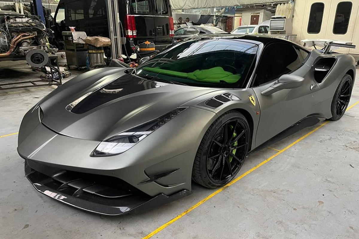 Ferrari 488 GTB do Misha Designs tai Viet Nam, 