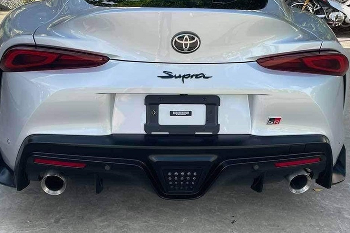 Xon xao hinh anh Toyota GR Supra 2020 doc nhat Viet Nam bi 