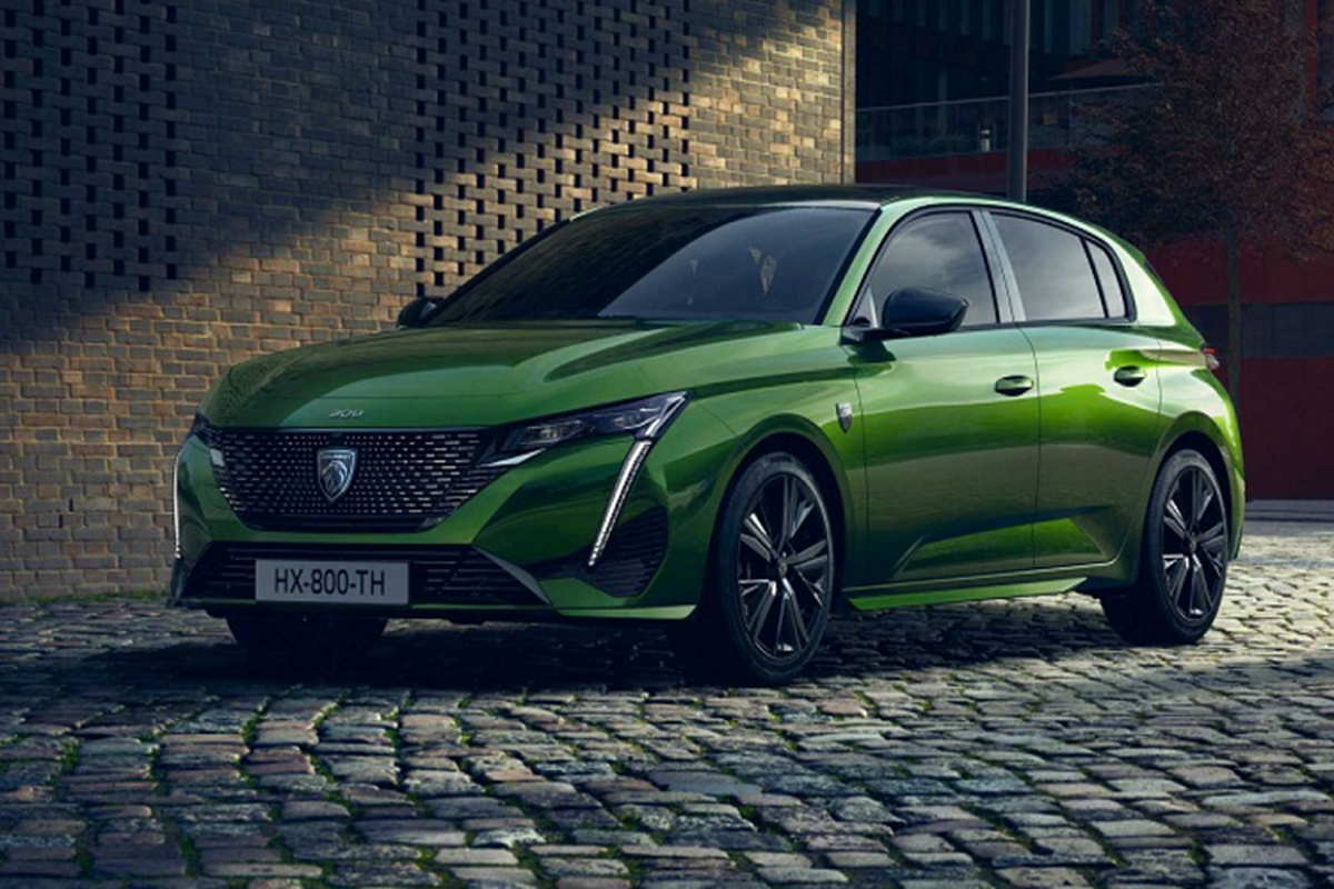 Peugeot E-308 chay dien lo dien, mo ban vao nam 2023