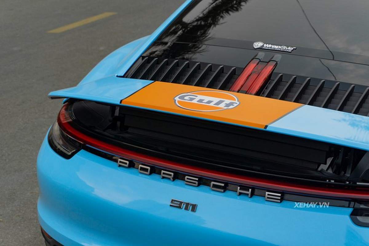 Porsche 911 Carrera cua ai nu dai gia Minh Nhua do Gulf Livery-Hinh-3