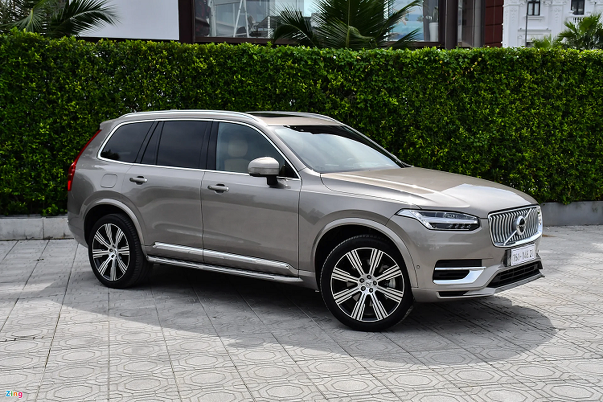 Danh gia Volvo XC90 T8 Recharge tai Viet Nam - SUV hybrid 4,5 ty