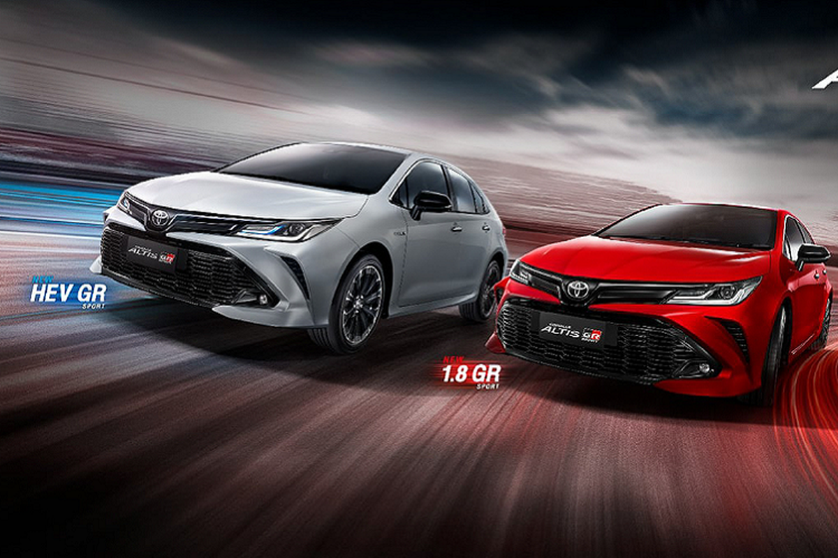 Toyota Corolla Altis GR Sport 2022 tu 724 trieu dong, sap ve Viet Nam-Hinh-2
